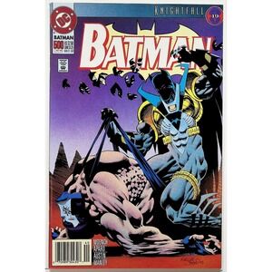 Batman #500 (1993) Newsstand Edition DC Comics Knightfall Key‎ Issue NM